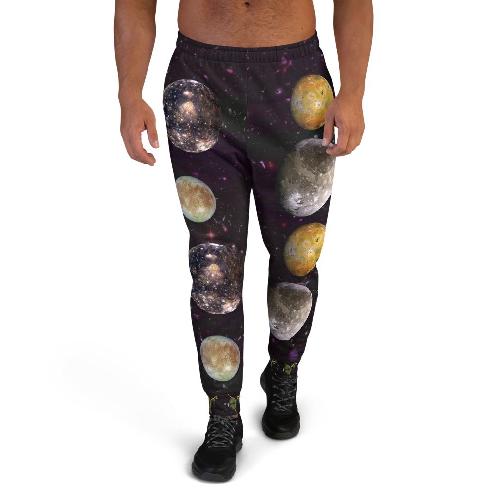 Moons Of Jupiter Galileo Spacecraft Men S Jogging Pants Aerospace Suits