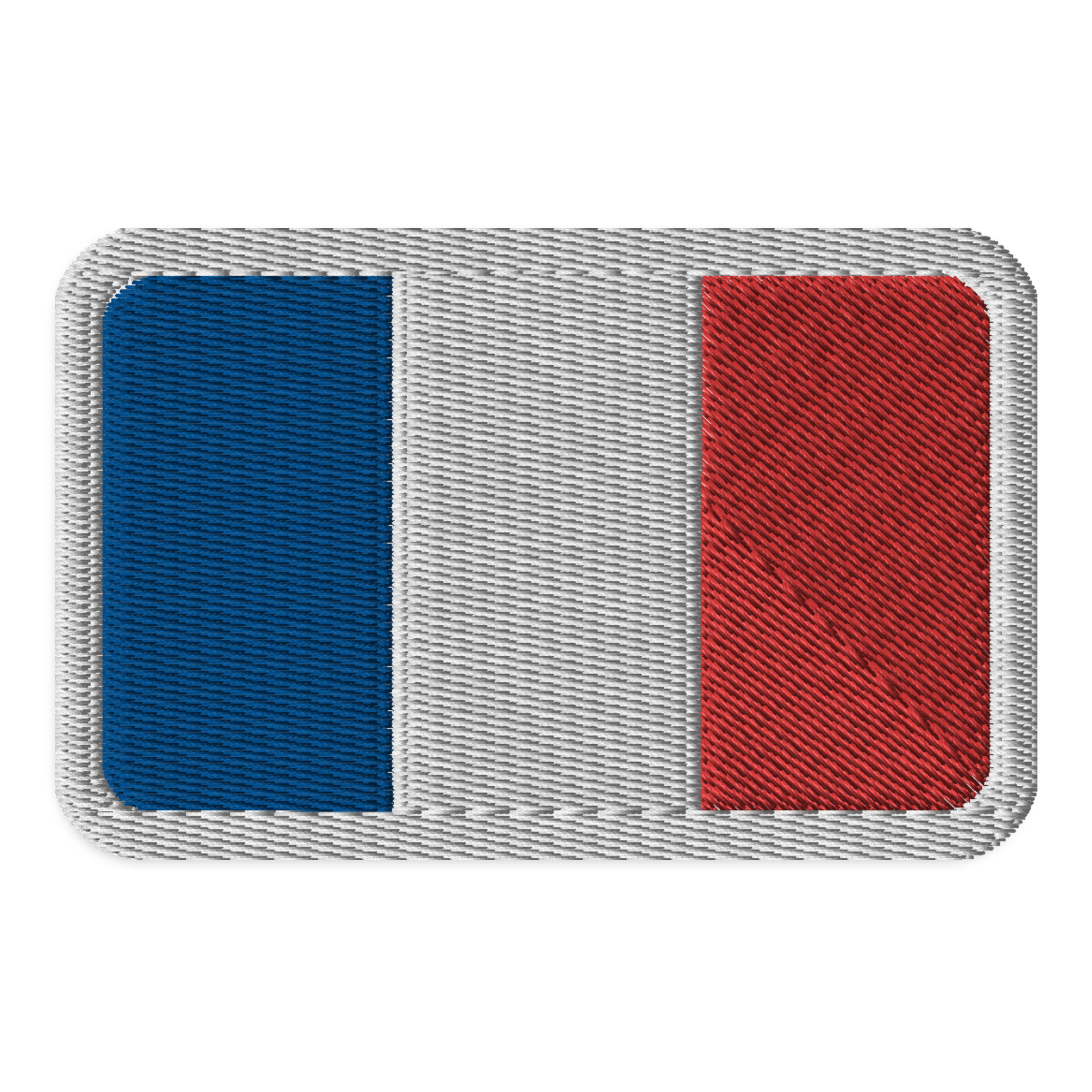 Flag Of France Embroidered Patch Aerospace Suits